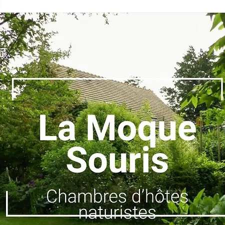 D'hotes Naturistes De La Moque Souris לינה וארוחת בוקר Saint-Pierre-de-Mailloc